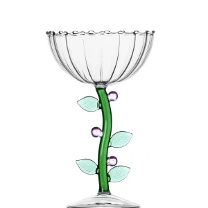 Botanica Champagneglass - Optical Pink Flower