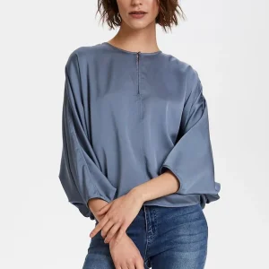 Veria Blouse 3/4, flint stone