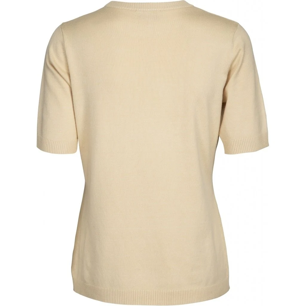 Pamela Knit Tee, broken white - Image 3