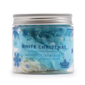 Ancient Wisdom White Christmas Whipped Cream Soap, 120 g