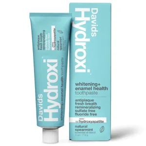 Davids Hydroxi Whitening+Enamel Health Toothpaste Spearmint, 113 g