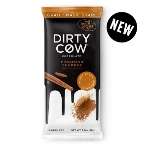 Dirty Cow Cinnamon Churros Chocolate, 80 g