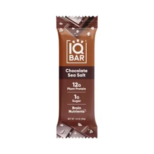 IQBAR Chocolate Sea Salt Bar, 45 g
