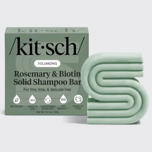 KITSCH Rosemary & Biotin Volumizing Solid Shampoo, 91 g