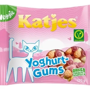 Katjes Yoghurt-Gums, 175 g BEST FØR 30.07.26