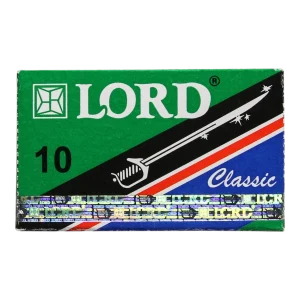 Lord Classic Super Stainless tradisjonelle barberblader - 10-pakning