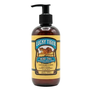 Lucky Tiger Head To Tail Peppermint Sjampo & Body Wash