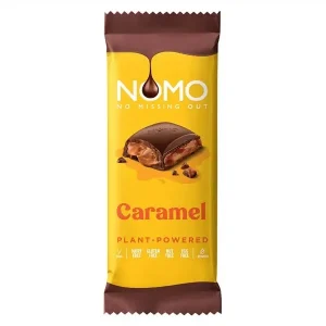 NOMO Caramel Filled Chocolate Bar, 120 g