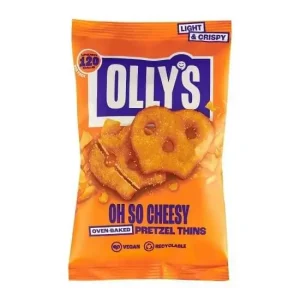 Olly’s Oh So Cheesy Pretzel Thins, 35 g