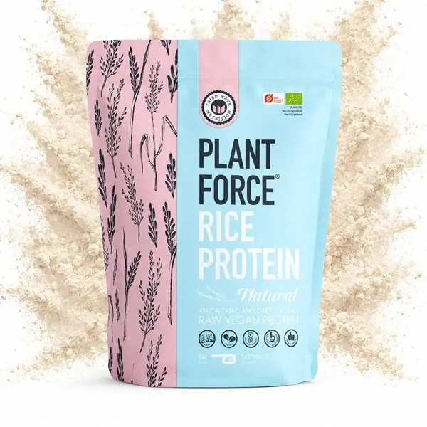 Plantforce Natural Rice Protein ØKO, 800 g - Image 3