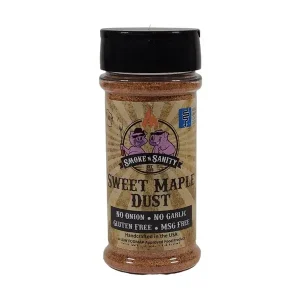Smoke n Sanity Sweet Maple Dust Seasoning, 142 g