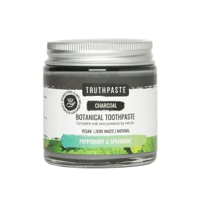 Truthpaste Charcoal Peppermint & Spearmint toothpaste, 100 ml
