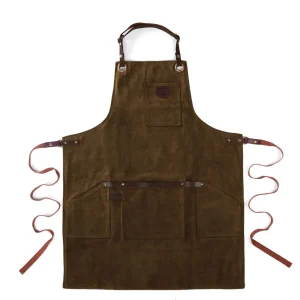 Canvas forkle Tabacco