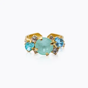 Jannie Ring, gold laguna combo