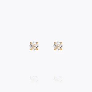 Mini Stud Earrings, crystal