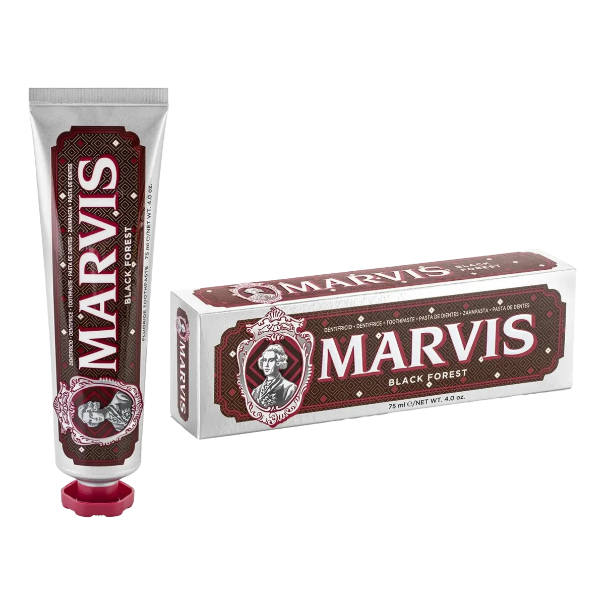 Marvis tannkrem - Black Forest