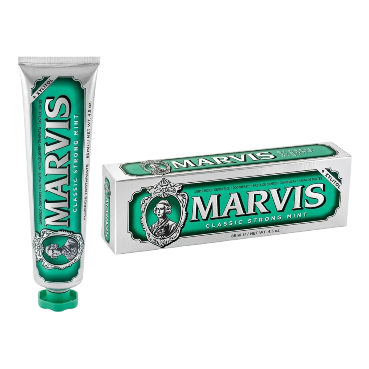 Marvis tannkrem - Classic Strong Mint - Image 2