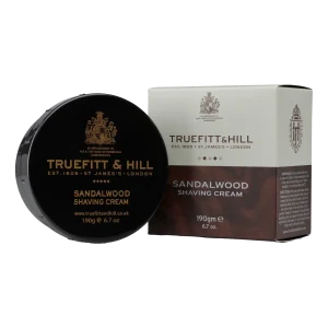 Truefitt & Hill barberkrem i skål - Sandalwood